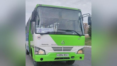 'Kelеs yo`li yopilgani sabab 120-sonli avtobus yo`nalishi o`zgardi'ning rasmi