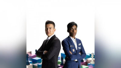 'Bugun Nodirbek hindistonlik Rameshbabu Pragnanandxaga qarshi dona suradi'ning rasmi