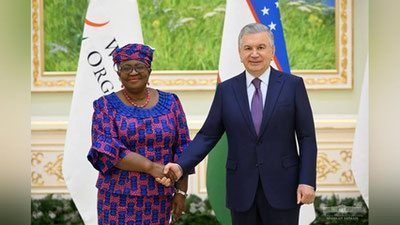 Изрображение 'Гендиректор ВТО поддержала усилия Узбекистана по вступлению страны в организацию'