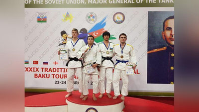 'Dzyudochimiz Ozarbayjon turnirida chempion bo`ldi'ning rasmi