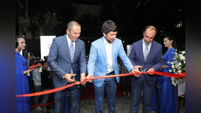 'Senatorlar zamonaviy tibbiyot muassasasi ochilishida ishtirok etdi (foto)'ning rasmi