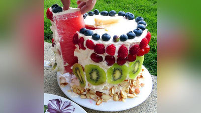 'ТАРВУЗЛИ ТОРТ — МУЗДАЙ ДЕСЕРТ...'ning rasmi