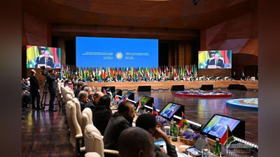 'O`zbekiston Prezidenti Boku shahridagi Qo`shilmaslik sammiti doirasida qator uchrashuvlar o`tkazdi'ning rasmi