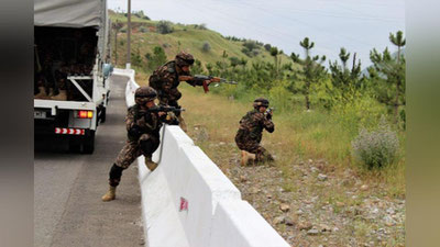 'Чирчиқда шартли жангарилар ҳужумини қайтариш бўйича махсус-тактик ўқувлар ўтказилди'ning rasmi