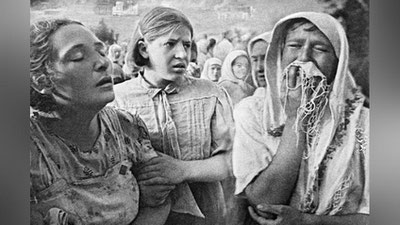 'Уруш – бу ўлим, очарчилик, вайронагарчилик, касаллик, болалар, аёллар кўз ёши'ning rasmi