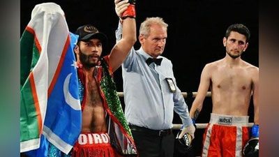 'Shahobiddin Zoirov professional boksdagi 3-g`alabasiga erishdi'ning rasmi