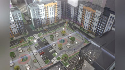 'Qashqadaryoda to`liq quyosh panellari orqali elektr energiyasi bilan ta`minlanadigan turar-joy qurilishiga start berildi'ning rasmi