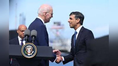 'Bayden va Sunak Ukrainaga yordam masalasini muhokama qildi'ning rasmi