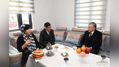 'Prezident Jizzax viloyatiga tashrif buyurdi'ning rasmi