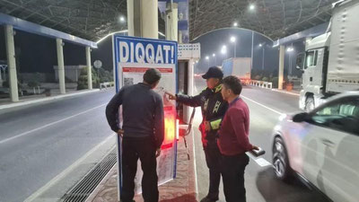 Изрображение 'Водителей грузовиков попросили использовать схемы объезда Ташкента'