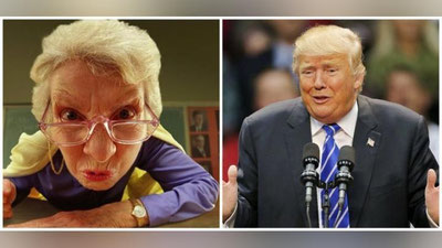 'O`qituvchi Trampdan kelgan maktubda imloviy xatolar borligi uchun qabul qilmadi'ning rasmi