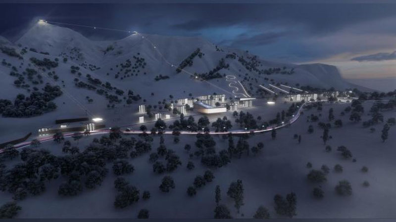 'Fransiya kompaniyasi O`zbekistonda Markaziy Osiyodagi eng baland 2515 metr va 3309 metr balandlikka chiqadigan osma yo`llarni quradi'ning rasmi