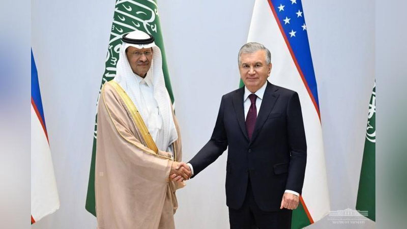 'Prezident Birlashgan Arab Amirliklari iqtisodiyot vazirini qabul qildi'ning rasmi