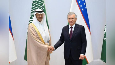 'Prezident Birlashgan Arab Amirliklari iqtisodiyot vazirini qabul qildi'ning rasmi