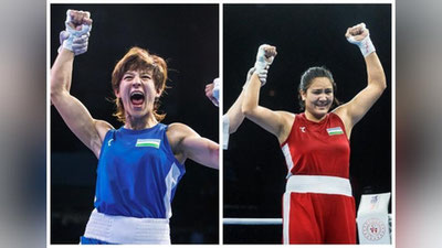 Изрображение 'Узбекистанки Азиза Якубова и Мохира Абдуллаева сразятся в полуфиналах ЧМ по боксу'