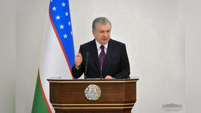 'Yaqin daqiqalarda O`zLiDeP s`ezdi boshlanadi. Unda Shavkat Mirziyoev ishtirok etadi'ning rasmi