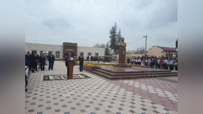 'Tursunoy Oxunovaning xotira maydoni obodonlashtirildi'ning rasmi