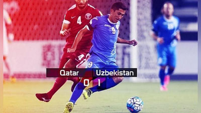 Изрображение 'ЧМ-2018: УЗБЕКИСТАН ВЫИГРАЛ ОЧЕРЕДНОЙ МАТЧ ТРЕТЬЕГО РАУНДА (ВИДЕО)'