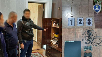 Изрображение 'В Зангиате раскрыта крупная кража в частном доме'