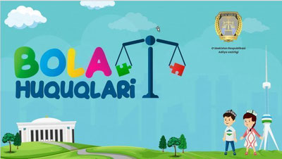 'Adliya vazirligi bolalar uchun maxsus sayt yaratdi'ning rasmi