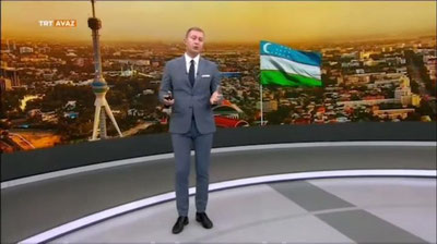 '4 yillik tanaffusdan so`ng  qayta tiklangan "O'zbekiston matbuoti" Turkiya telekanalida keng yoritildi'ning rasmi