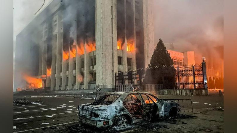 'КХШТ Қозоғистонга тинчликпарвар кучларини юборади'ning rasmi