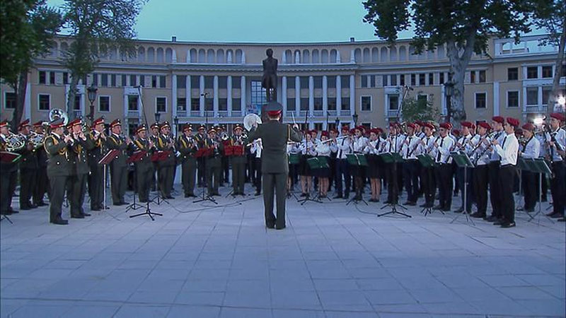 'Milliy Gvardiyaning Harbiy-musiqa akademik liseyi ochiladi'ning rasmi