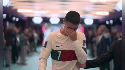 'Ronaldo xayr: 1:0 hisob bilan Marokash Portugaliyaga chiqish eshiklarini “ko`rsatib qo`ydi” (video)'ning rasmi
