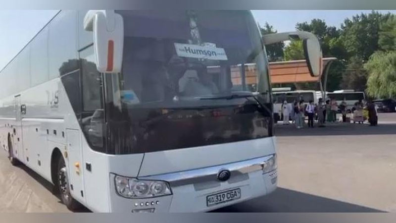Изрображение 'Начал курсировать маршрутный автобус из Ташкента до Чарвака'