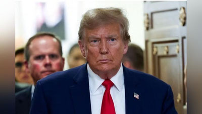 Изрображение 'Бывшего президента США Дональда Трампа признали виновным в мошенничестве.'