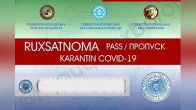 'Farg`onada maxsus “Ruxsatnoma”ni soxtalashtirib "ish qilgan" fuqaro qo`lga olindi'ning rasmi