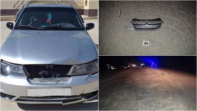 'Xovos tumanida haydovchi piyodani urib yuborib voqea joyidan qochib ketdi'ning rasmi