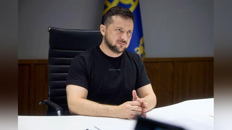 'Zelenskiy Ukrainada salyutlar va baland ovozli musiqani taqiqladi'ning rasmi