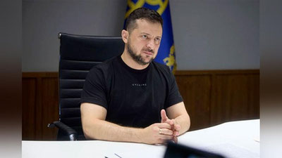 'Zelenskiy Ukrainada salyutlar va baland ovozli musiqani taqiqladi'ning rasmi