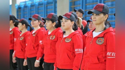 'Ayol harbiy xizmatchilari o`rtasida spartakiada o`tkazildi'ning rasmi