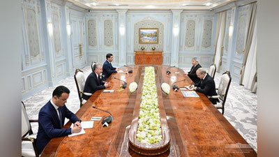 Изрображение 'Узбекистан и Азербайджан создадут совместный инвестиционный фонд'