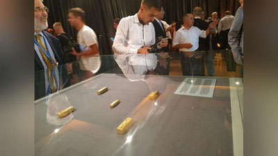 Изрображение 'Золото эпохи Кушанской империи выставлено в Ташкенте (фото)'