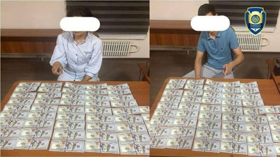 '5 000 dollar evaziga  Jismoniy tarbiya universiteti filiallaridan biriga o`qishga kiritib qo`yishni va`da qilgan talaba va uning sherigi qo`lga tushdi'ning rasmi