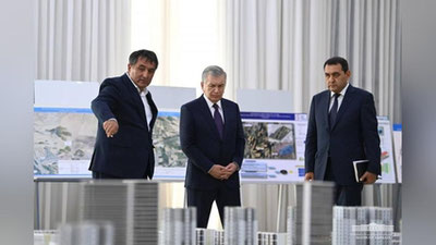 'Prezident Farg`onaga tashrifini yakunlab, Toshkentga qaytib keldi.'ning rasmi