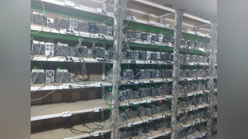 Изрображение 'В Сырдарьинской области выявили крупную майнинговую ферму'