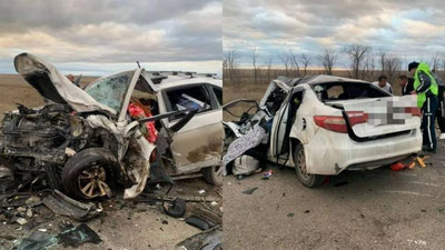 Изрображение 'В Казахстане на трассе погиб 31-летний водитель Captiva из Узбекистана'