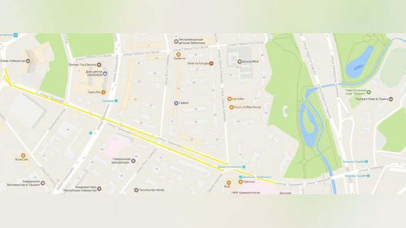Изрображение 'УЛИЦА ТАРАККИЕТ В ТАШКЕНТЕ ПЕРЕИМЕНОВАНА В ЧЕСТЬ ТУРКМЕНСКОГО ПОЭТА'
