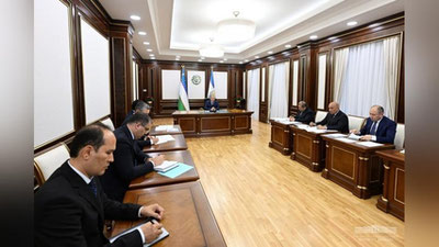 Изрображение 'Президент заслушал информацию о планах деятельности Центра исламской цивилизации'