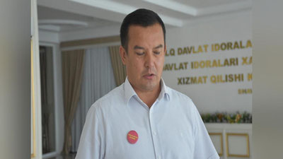 'Ulug`nor va Oltinko`l tumanlarining hokimlariga “Mas`uliyatsiz rahbar” nishoni taqildi'ning rasmi