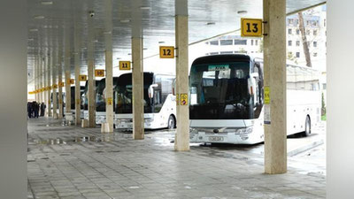 Изрображение 'Из-за погоды междугородние автобусные рейсы из Ташкента отменены'