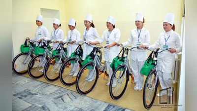 'Қуйи Чирчиқда велопатронаж хизмати иш бошлади'ning rasmi