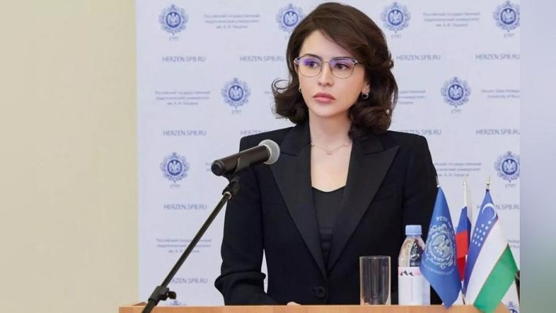 'Shahnoza Mirziyoeva Ijtimoiy himoya milliy agentligi direktorining birinchi o`rinbosari lavozimiga tayinlangan aytilmoqda'ning rasmi