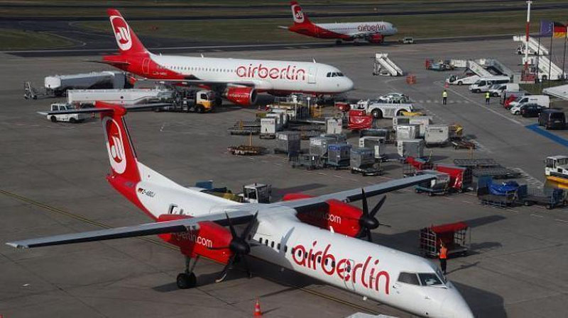 'AIR BERLIN AVIAKOMPANIYaSI O`NLAB REYSLARNI BEKOR QILDI'ning rasmi