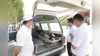 'Qozog`istonda baxtsiz hodisaga uchragan fuqaro O`zbekistonga qaytarildi'ning rasmi