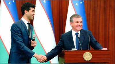 '"10-sinf o`quvchisi, elektrik, chavandozdan tortib Alisher Sa`dullaevgacha". Prezident bir guruh yoshlarni davlat mukofotlari bilan taqdirladi'ning rasmi